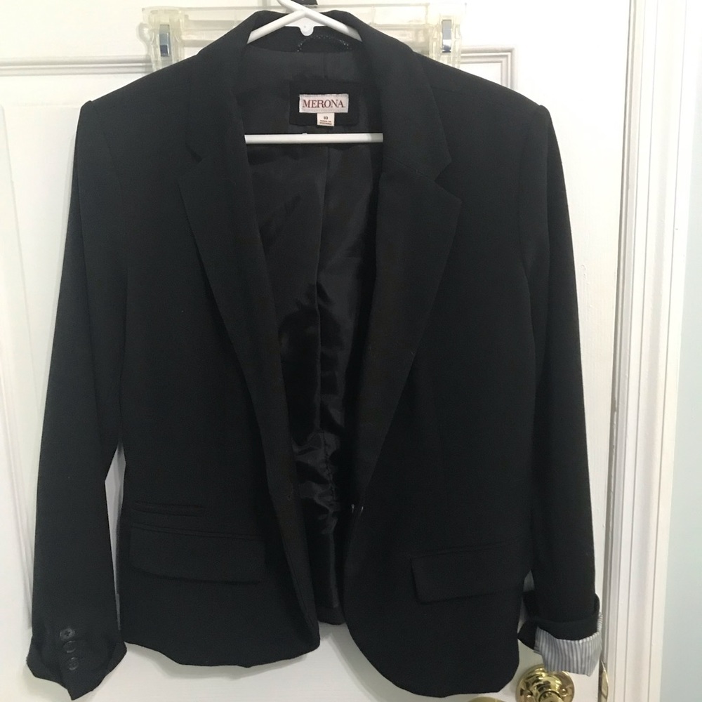 Merona suit jacket, blazer and skirt size 10, 12